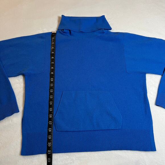 Banana Republic Cowl Neck Sweater w/ Kangaroo Pocket Size X-Small Preppy Office - Picture 10 of 10